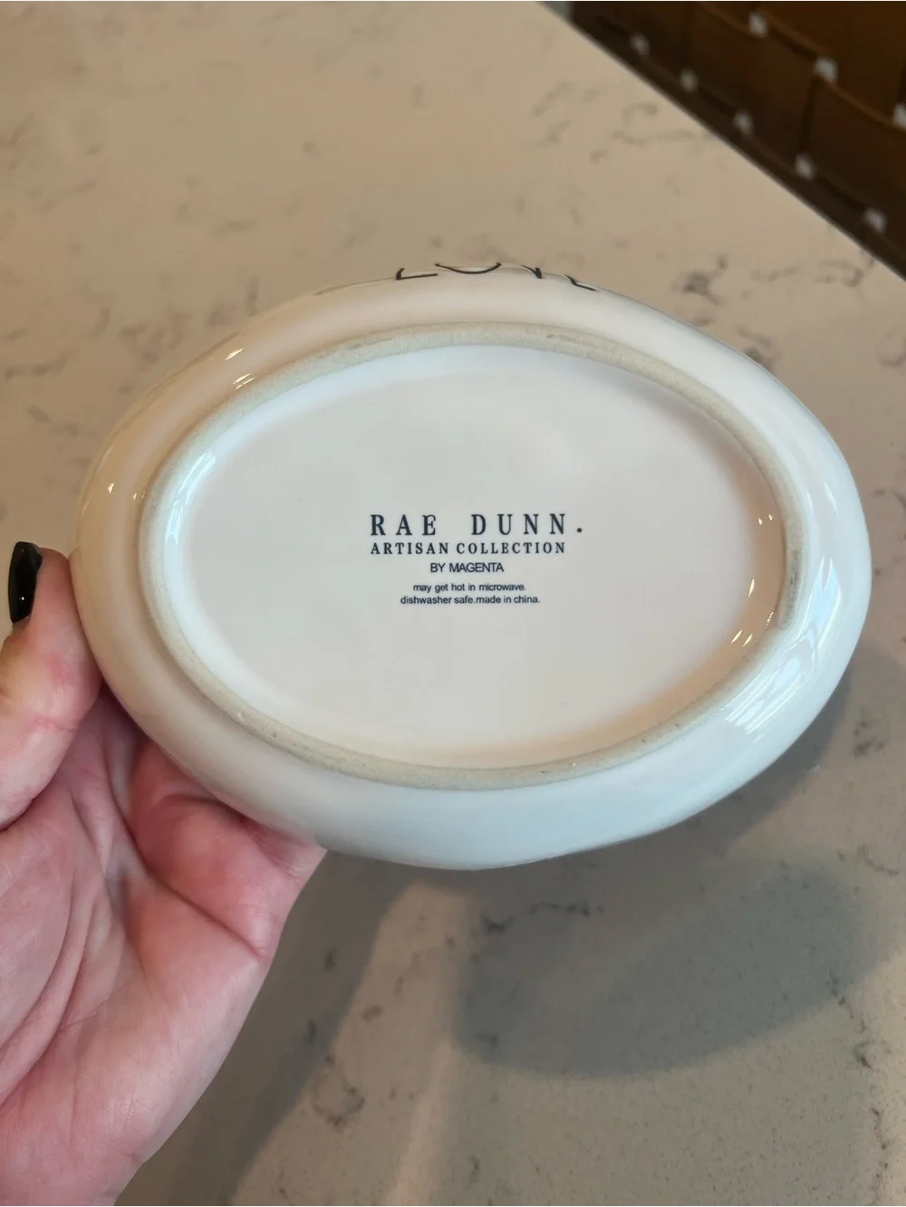 Rae Dunn Love Cat Dish